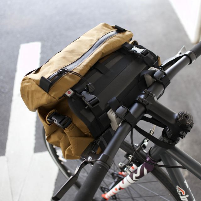 FAIRWEATHER X-pac HANDLEBAR BAG + Fairweather Handlebar Bag