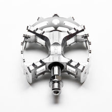 画像をギャラリービューアに読み込む, MKS XC-III bear trap pedal (Silver) スピンドル径 9/16 三ヶ島製作所 ペダル
