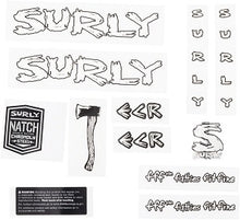 画像をギャラリービューアに読み込む, Surly frame decal
