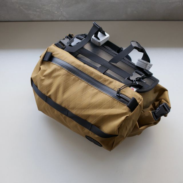FAIRWEATHER X-pac HANDLEBAR BAG + Fairweather Handlebar Bag