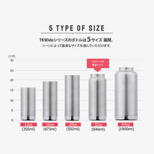 Load image into Gallery viewer, KLEAN KANTEEN TKWide Loop Cap 32oz 946ml Camping Touring Cycling Water Bottle Insulated Large Capacity Bottle
