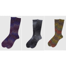 画像をギャラリービューアに読み込む, [ネコポス対応]GOHEMP SPLASH PATTERN CREW SOCKS Lサイズ GHG0076GLL ゴーヘンプ ソックス
