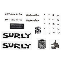 画像をギャラリービューアに読み込む, [ネコポス対応]Surly frame decal set steamroller サーリー スチームローラー フレーム デカール セット
